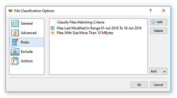 File Classification Rules