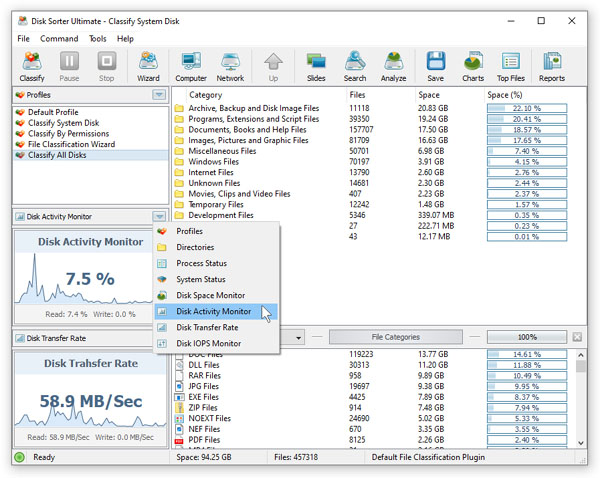 DiskSorter Disk Activity Monitor